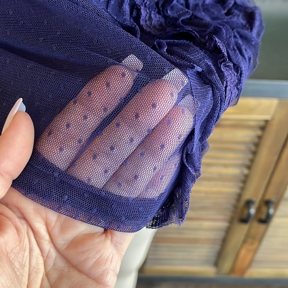 The Limited Purple Sleeveless Blouse - Picture 6 of 12